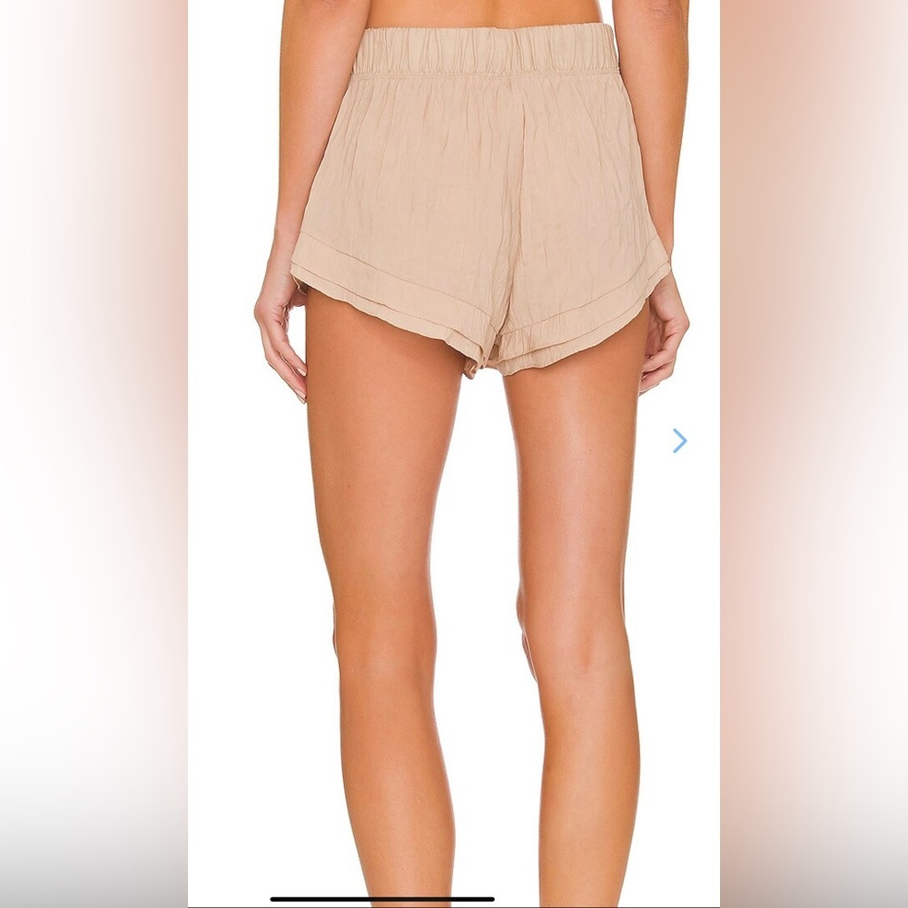 Free People Lets Go Out Short Khaki - Picture 2 of 5